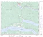 093K04 - BURNS LAKE - Topographic Map