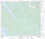 093K13 - TOCHCHA LAKE - Topographic Map