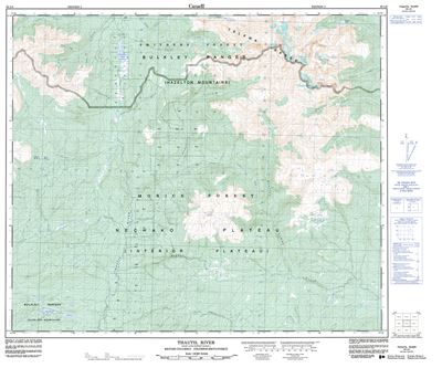 093L06 - THAUTIL RIVER - Topographic Map