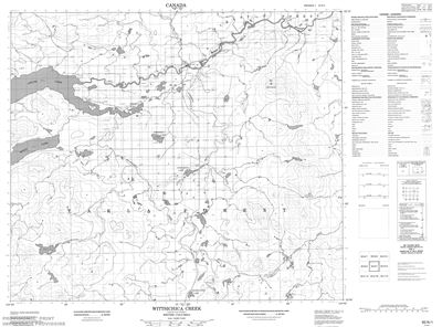 093N01 - WITTSICHICA CREEK - Topographic Map