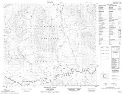 093N14 - DISCOVERY CREEK - Topographic Map