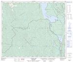 093O03 - TUDYAH LAKE - Topographic Map