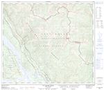 093O11 - CUT THUMB CREEK - Topographic Map