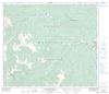 093P03 - BULLMOOSE CREEK - Topographic Map