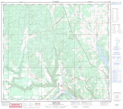 094A06 - BEAR FLAT - Topographic Map