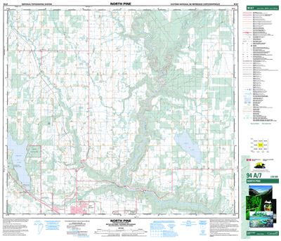 094A07 - NORTH PINE - Topographic Map