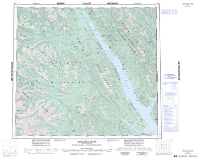 094C - MESILINKA RIVER - Topographic Map