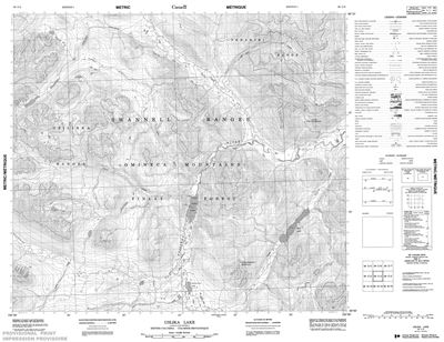 094C03 - USLIKA LAKE - Topographic Map