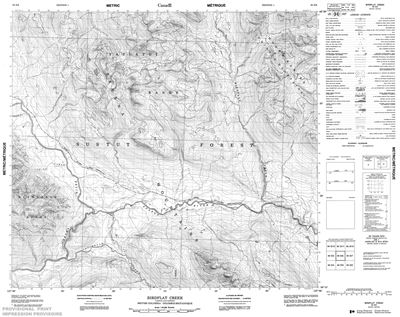 094D06 - BIRDFLAT CREEK - Topographic Map