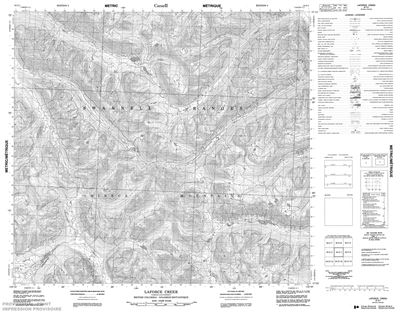 094E01 - LAFORCE CREEK - Topographic Map