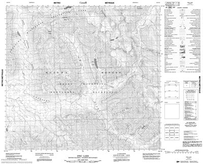 094F10 - IPEC LAKE - Topographic Map