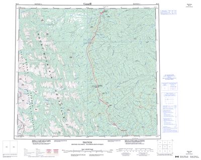 094G - TRUTCH - Topographic Map