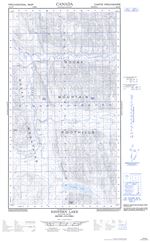 094G05E - REDFERN LAKE - Topographic Map