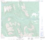 094G13 - KLUACHESI LAKE - Topographic Map