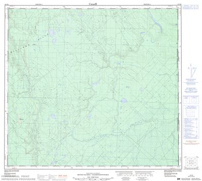 094H08 - NO TITLE - Topographic Map