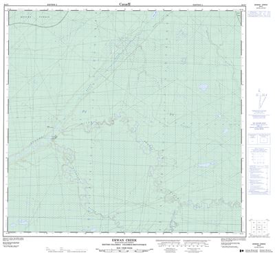 094I07 - EKWAN CREEK - Topographic Map