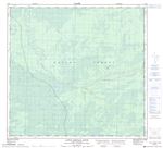094I08 - LITTLE BUFFALO RIVER - Topographic Map