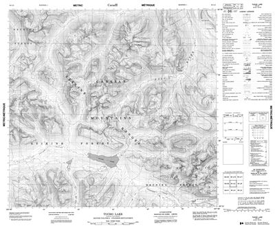 094L05 - TUCHO LAKE - Topographic Map