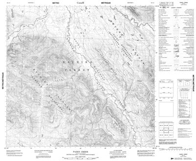 094L07 - PADDY CREEK - Topographic Map