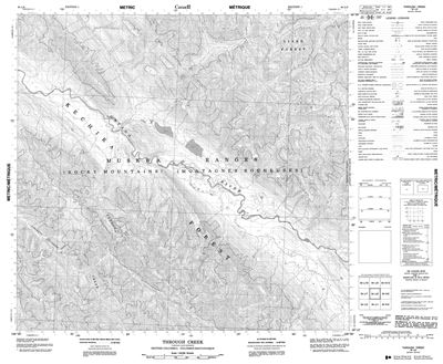 094L08 - THROUGH CREEK - Topographic Map