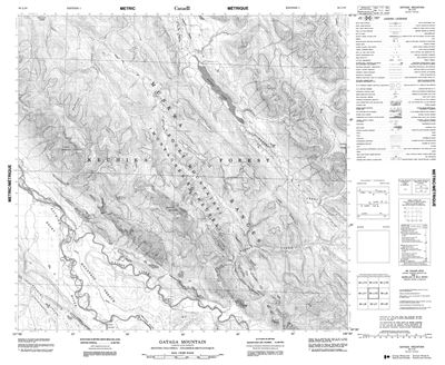 094L10 - GATAGA MOUNTAIN - Topographic Map