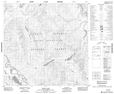 094M03 - SCOOP LAKE - Topographic Map