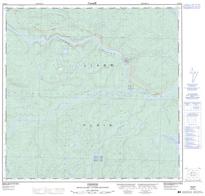 094M11 - FIRESIDE - Topographic Map