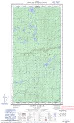 094M15E - SHAW CREEK - Topographic Map