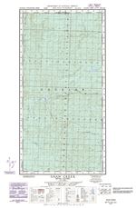 094M15W - SHAW CREEK - Topographic Map