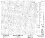 094N14 - BEAVERCROW MOUNTAIN - Topographic Map