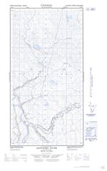 094O01W - SAHTANEH RIVER - Topographic Map