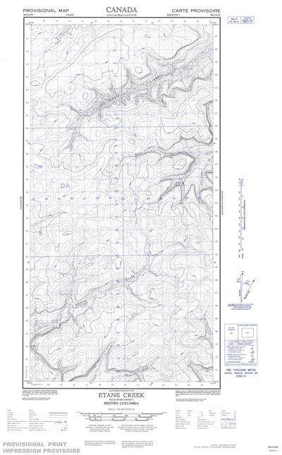 094O04W - ETANE CREEK - Topographic Map