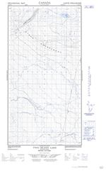 094O08W - TWO ISLAND LAKE - Topographic Map