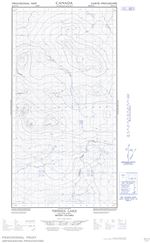 094O11W - TSINHIA LAKE - Topographic Map