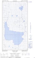 094P03E - KOTCHO LAKE - Topographic Map