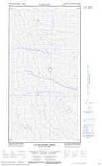 094P04E - COURVOISIER CREEK - Topographic Map