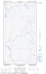 094P04W - COURVOISIER CREEK - Topographic Map