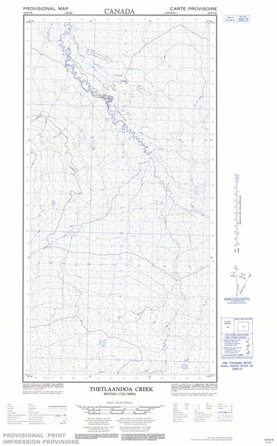 094P06W - THETLAANDOA CREEK - Topographic Map