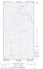 094P08W - PESH CREEK - Topographic Map