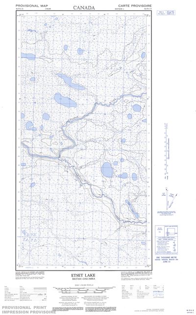 094P11E - ETSET LAKE - Topographic Map