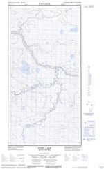 094P11W - ETSET LAKE - Topographic Map