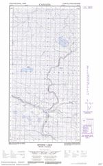 094P13E - ESTSINE LAKE - Topographic Map