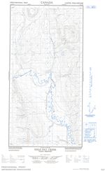 095C06W - GOLD PAY CREEK - Topographic Map