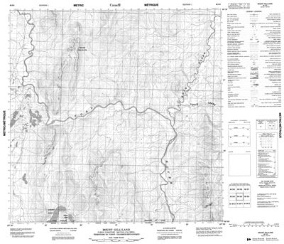 095D03 - MOUNT GILLILAND - Topographic Map