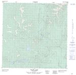 095D12 - HULSE LAKE - Topographic Map