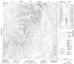 095D14 - MOUNT SKONSENG - Topographic Map