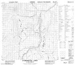 095E01 - STONEMARTEN LAKES - Topographic Map