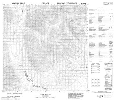 095E04 - MOUNT LAPORTE - Topographic Map