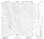 095E08 - SAHU LAKE - Topographic Map