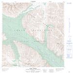 095E11 - PASS CREEK - Topographic Map